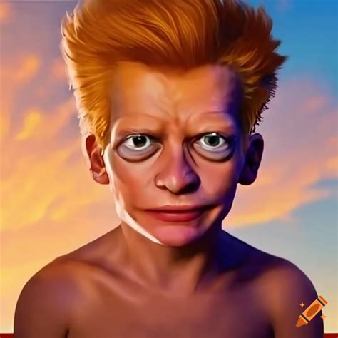 Ultra Realistic Depiction Of Philip J Fry From Futurama