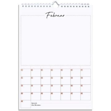 LEAF & GOLD Kalender zum Selbstbasteln Kalender zum Selbstgestalten
