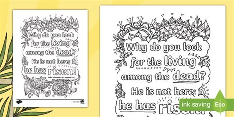 Luke 245 6 Coloring Sheet Teaching Resources Twinkl Usa