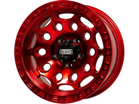 Len 1795127 40chared Axe Offroad Candy Red Chaos Wheel Realtruck