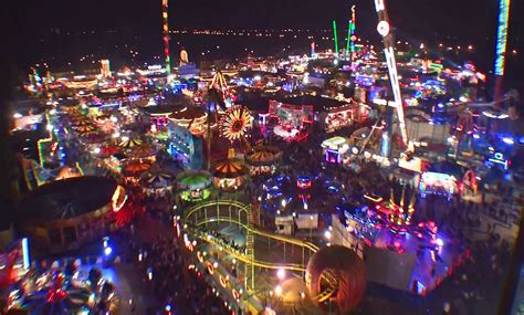 Hull Fair 2010 Aerial View Of The Rides And Stalls At The Flickr