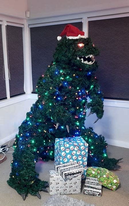 The Godzilla Christmas Tree