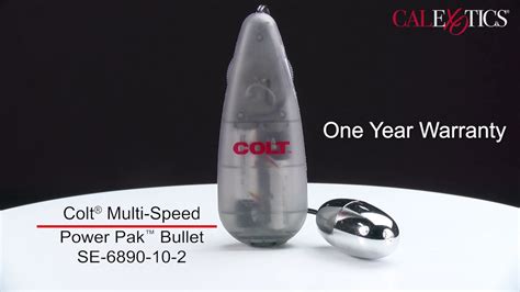 Calexotics Colt® Multi Speed Power Pak™ Bullet Youtube