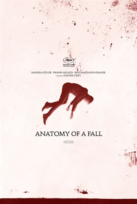 Anatomy Of A Fall Poster By Scottsaslow