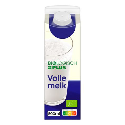 Biologisch PLUS Volle Melk Per Pak 500 Ml