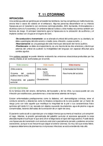 Otorrino Clinica II 1er Parcial Pdf