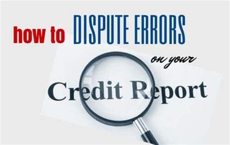 Steps Fix Errors On Your Credit Report The Credit Pros