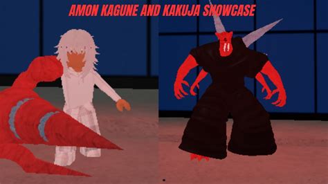 Roblox Amon Kagune And Kakuja Showcase Ro Ghoul Youtube