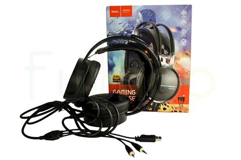 Компьютерные полноразмерные игровые наушники Hoco W100 Touring Gaming