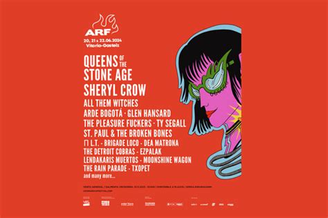 Queens Of The Stone Age Sheryl Crow y Arde Bogotá encabezan las