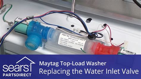 How To Replace The Water Inlet Valve On A Maytag Vertical Modular