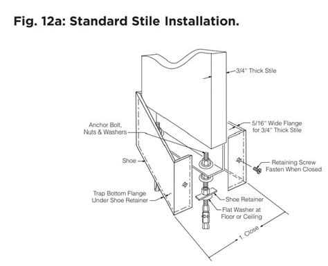 Bobrick Pilaster Shoe Various Sizes 10021 Partition Plus