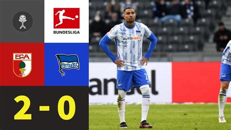 Hertha weiter in der Krise Nächste Niederlage Augsburg vs Hertha 2