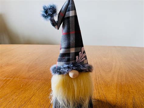 Handmade Scottish Tartan Forest Gonks Scandinavian Gonk Nordic Gonk