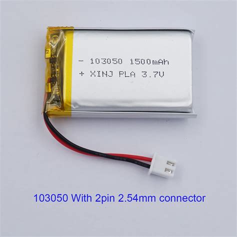 V Mah Wh Polymer Rechargeable Lipo Lithium Li Battery