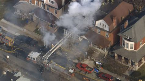 Firefighters Battle Building Fire In West Philadelphia Cbs Philadelphia