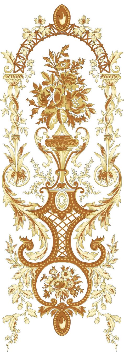 Pin By Umer On Baroque Pattern Print Design Art Jewellery Design