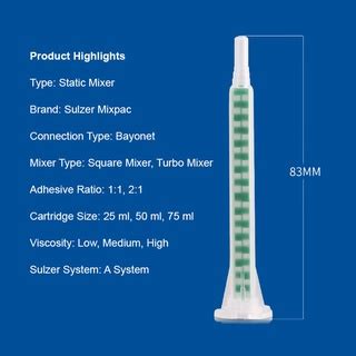 Đầu trộn keo 2 thành phần Sulzer Mixpac MAQ 05 16L Shopee Việt Nam