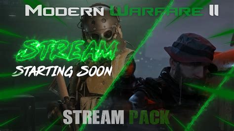 Call Of Duty Mw2 Modern Warfare 2 Animated Stream Overlay Package Mw2