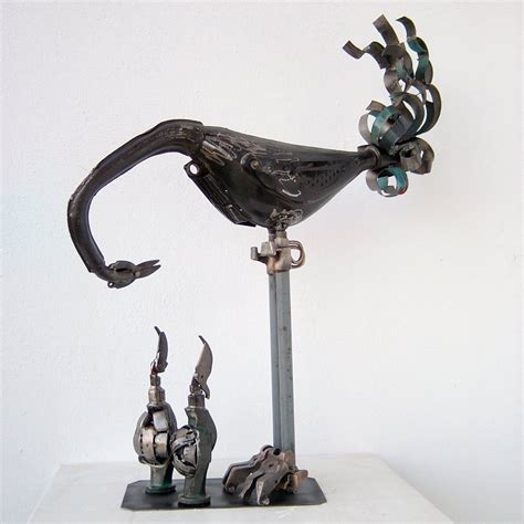 metal bird sculpture | Amazing art for sale