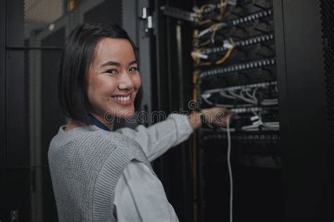 Female Network Cabling Stock Photos Free And Royalty Free Stock Photos