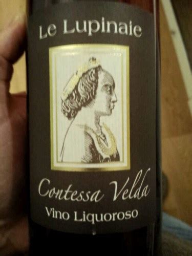 Le Lupinaie Contessa Velda Liquoroso Vivino Canada