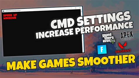 This Cmd Settings Could Fix Your Fps Dropsstuttering And Make Games