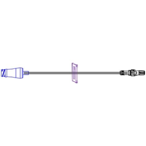 IV Extension Set Needle Free Port Suprememed