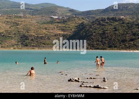 Le lac Miroir de Vénus l île de Pantelleria Trapani Sicile Italie