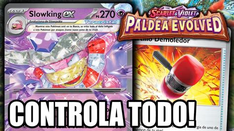 Controla Las Partidas Con Slowking Ex Evoluciones En Paldea