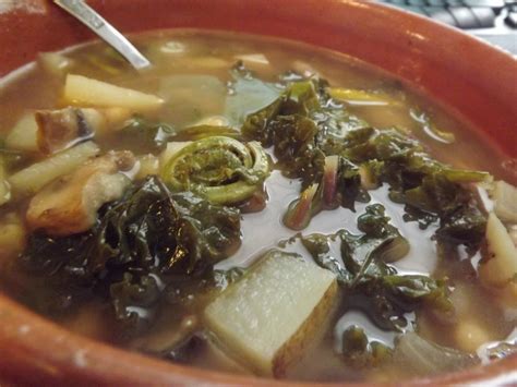 Kale and Fiddlehead Soup - Steph's Cheers and Jeers