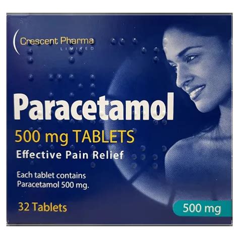 Paracetamol Tablets 500mg Pack Of 32