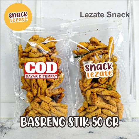 Basreng Stick 50gr Basreng Orange Leaf Basreng Kiloan Spicy Basreng