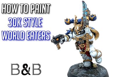 How To Paint K Style World Eaters Youtube