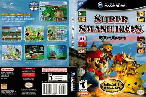 Super Smash Bros Melee Box Art By Dakotaatokad On Deviantart