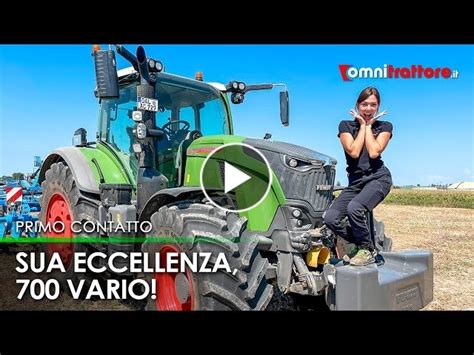 Nuovo Fendt 700 Vario Gen 7 728 Il Test Di Giulia