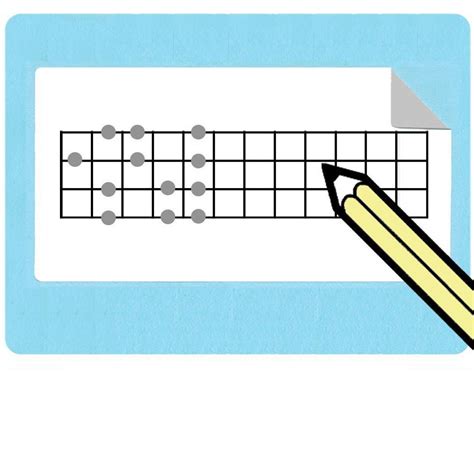 Ukulele Fretboard Diagram Stickers (Free Shipping!) – Whirlwindpress