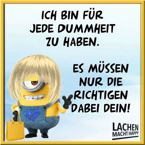 Pin Von B Rbel Schallock Auf Minions Lachen Macht Happy Spr Che