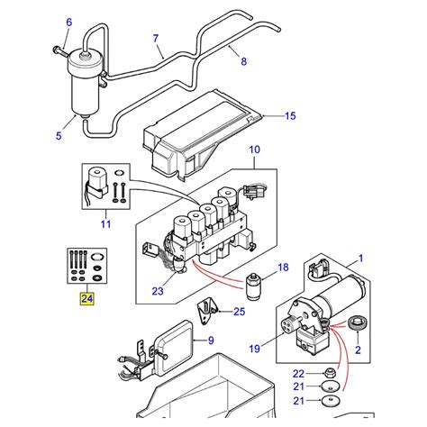 Kit De R Paration Land Rover Bloc Lectrovanne Suspension Range Rover