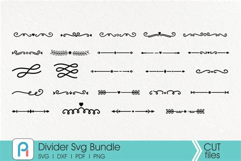 Text Divider Svg Files