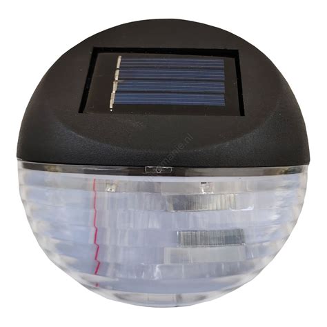 LED Solar Wandlamp Met Sensor LED 0 06W 1 2V 3000K IP44 Lampenmanie