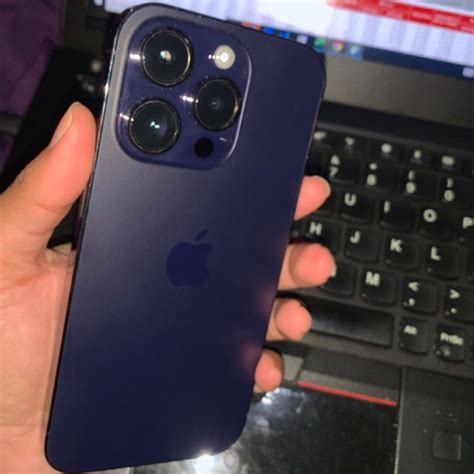 Jual Iphone Pro Gb Deep Purple Like New Ex Ibox Shopee Indonesia