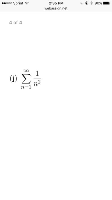 Solved Sigma N Infinity N Chegg