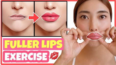 10 MIN FULLER LIPS EXERCISEGet Plumper Lips Pink And Cute Lips