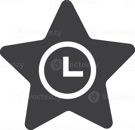 Time Star Icon 15130279 Png