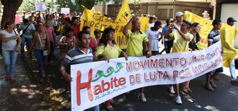 Movimentos Sociais De Ribeir O Preto Se Manifestam Por Moradia Rede Pt