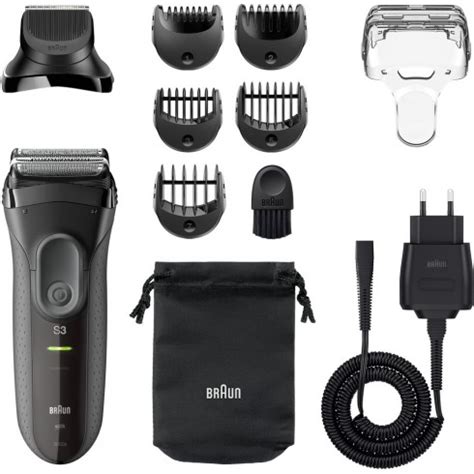 Rasoir électrique BRAUN 3000BT Séries 3 accessoire tondeuse barbe