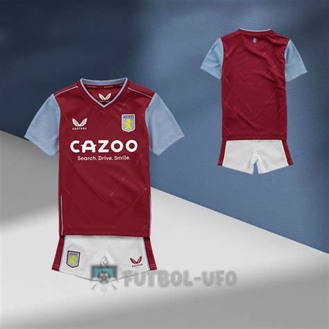 Comprar Camiseta 2022 2023 Nino Aston Villa Primera CAMISETASFUTBOLMAX