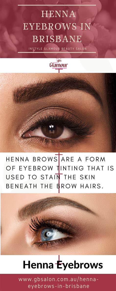 Henna eyebrows in Brisbane styling has become increasingly popular over ...