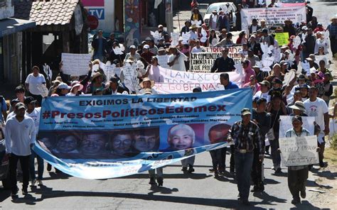 Piden Pobladores De San Pedro Tlanixco Liberar A Presos Pol Ticos El